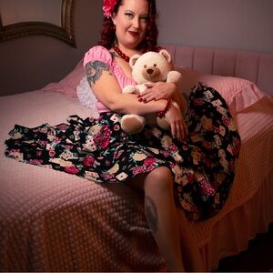 Hell Bunny Skirt, retro and perfect for Valentine’s Day!